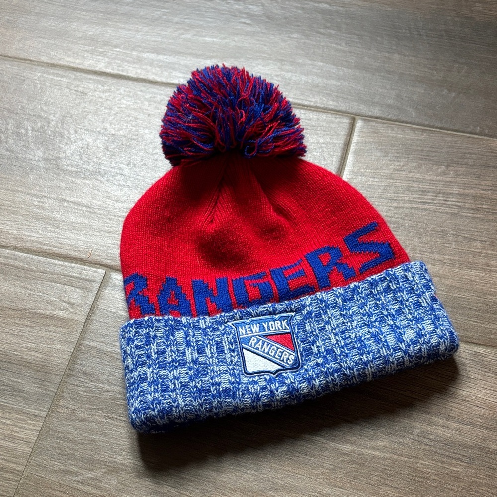 New York Rangers NYR Knit Hat Beanie